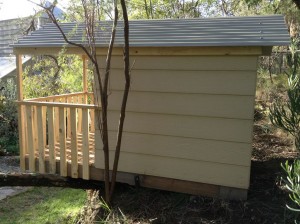 Cubby house.