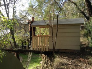 Cubby house.